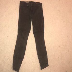 Gap dark green jeans